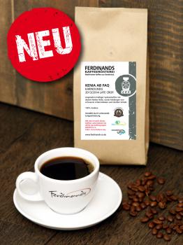 Ferdinands Kaffeer&ouml;sterei Osnabr&uuml;ck Direktimport Kenia AB FAQ Ndurutu 2013/14 late crop.