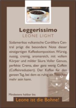 Leone Caff&eacute; Legerissimo - Leone Light